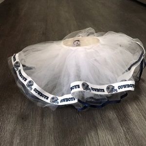 Handmade Dog Dallas Cowboys tutu